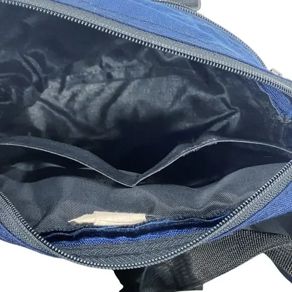 Vintage JanSport Outdoors Belt Bag 2 Bottle Holders Zippered Pockets Rare 90’s - Picture 5 of 12